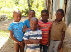 Haiti kids village of Dity