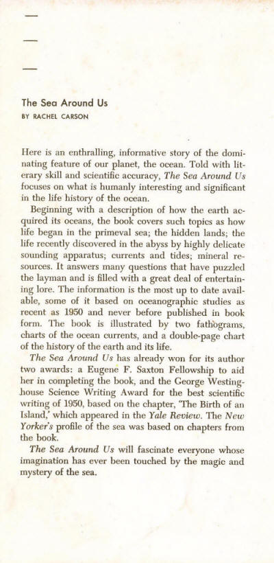 Front flap of first state dust jacket