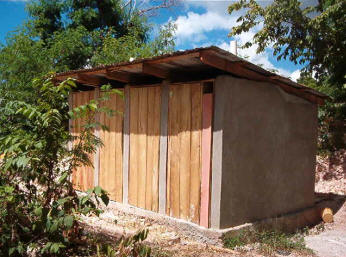 latrine finished