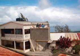 the convent being repaired